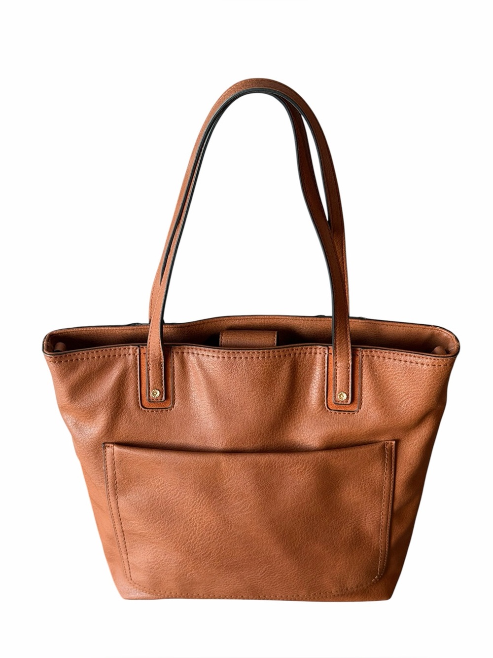 LC Lauren Conrad brown  Leather Tote Bag - Everyday Women’s Handbag